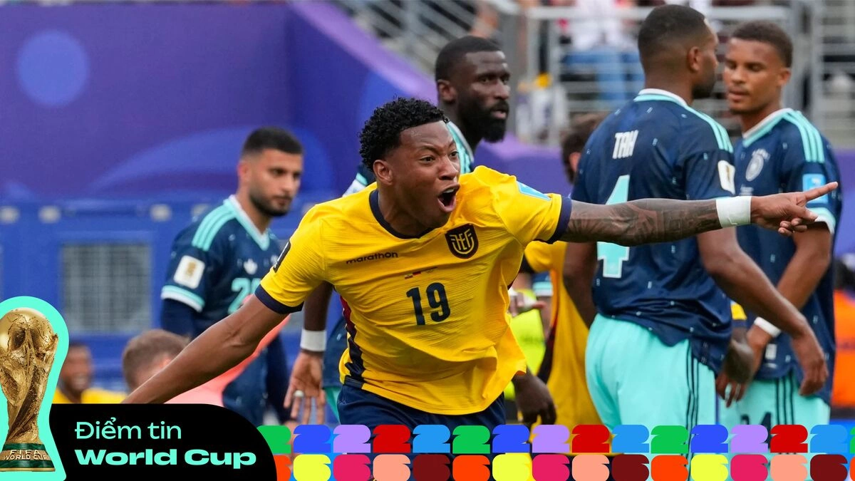 OKFUN cược bóng đá: Ecuador ngược dòng thắng Đức, Bờ Biển Ngà lần đầu vào vòng 1/16 World Cup - hình ảnh - okfun.vn