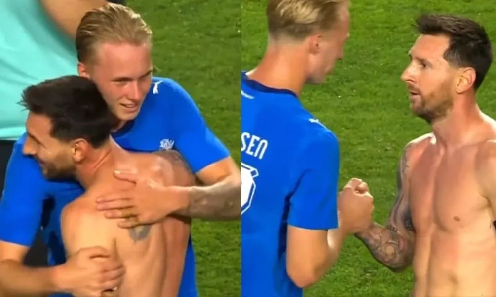 OKFUN chính thức: Câu chuyện cảm động của Messi và con trai đồng đội cũ gây sốt - hình ảnh - okfun.vn