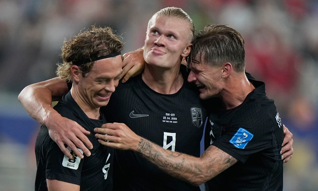 OKFUN đổi thưởng: Cập nhật nhanh màn trình diễn rực sáng của Haaland đưa Na Uy vào knock-out World Cup - hình ảnh - okfun.vn