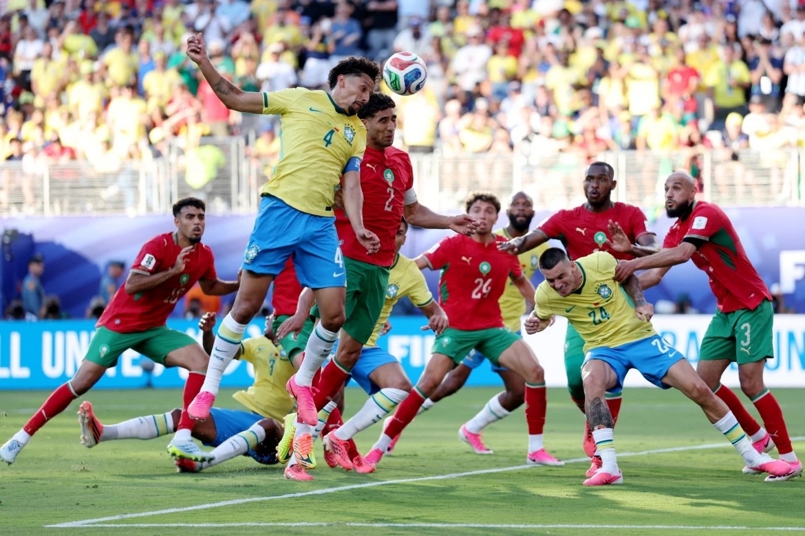 Brazil 1-1 Morocco: Vinicius Junior tỏa sáng, OKFUN cập nhật kèo cược nóng - hình ảnh - okfun.vn Brazil 1-1 Morocco: Vinicius Junior tỏa sáng, OKFUN cập nhật kèo cược nóng - hình ảnh - okfun.vn